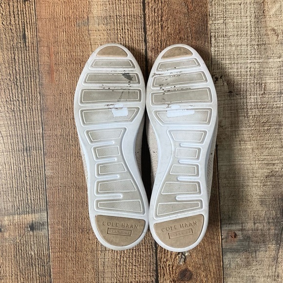 Cole Haan OriginalGrand Wingtip Oxford Blush Pink Silver Stitchlite Womens 9.5 B - Picture 7 of 7